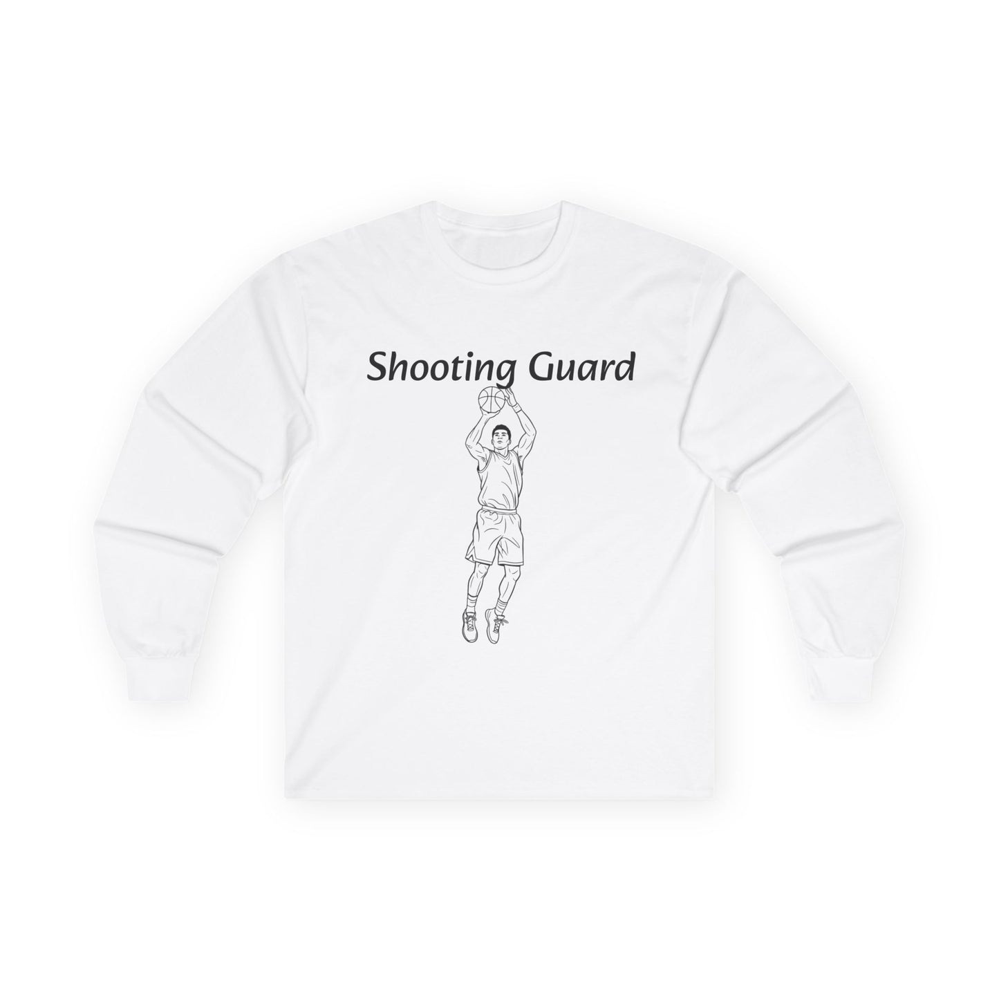 Shooting Guard Unisex Long Sleeve Shirt.