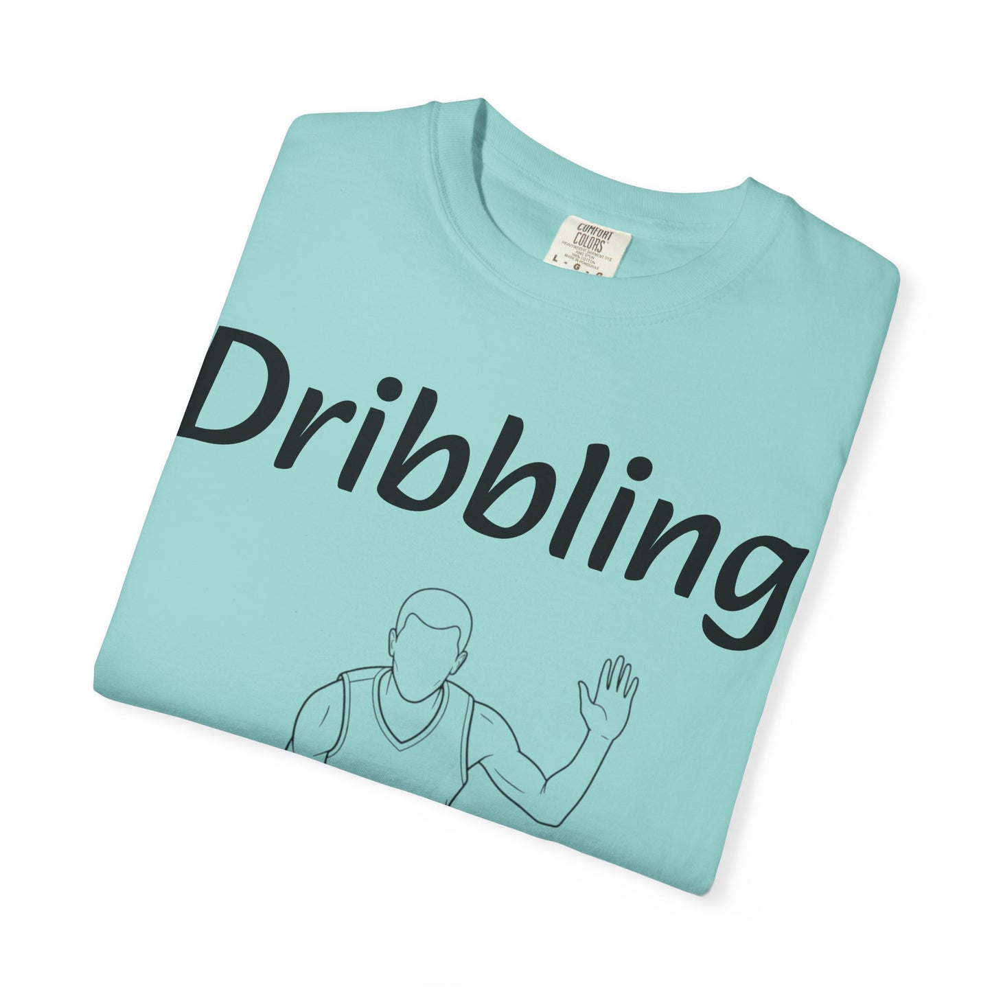 Basketball Dribbling T-Shirt, Unisex Athletic Tee.