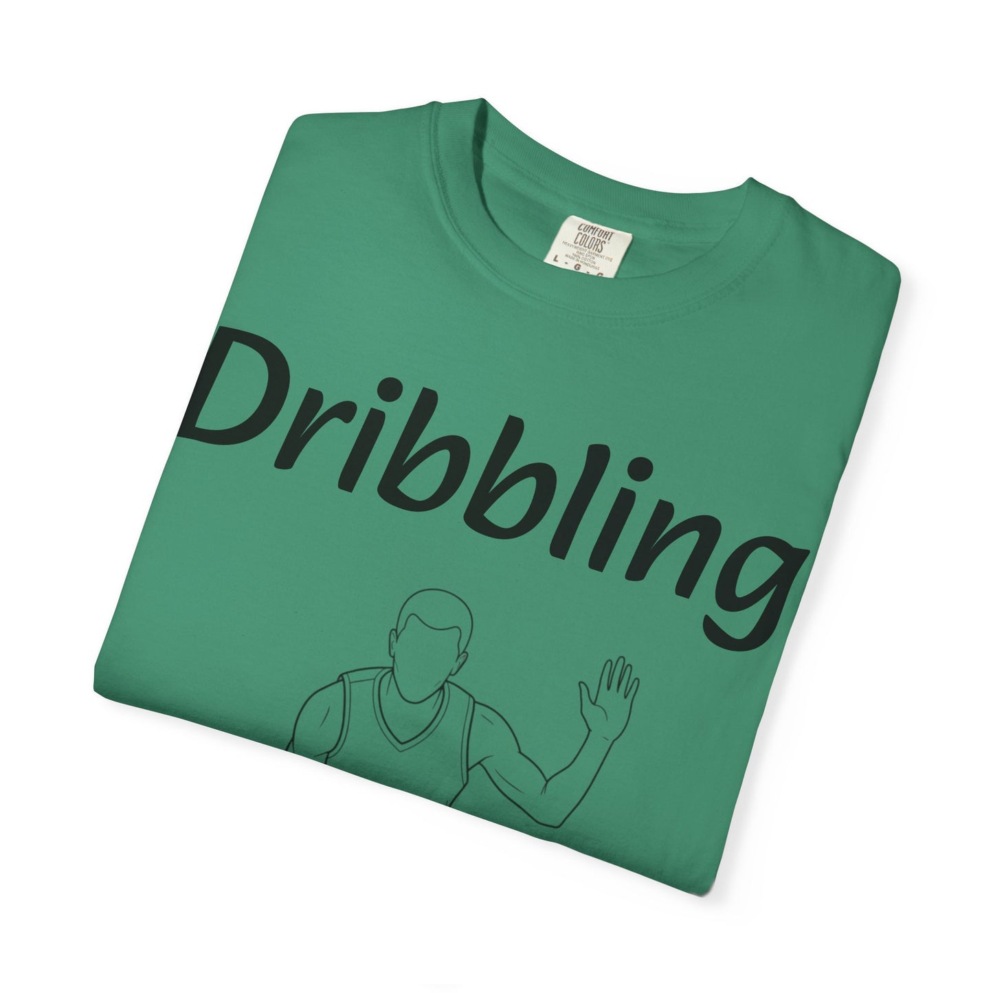 Basketball Dribbling T-Shirt, Unisex Athletic Tee.