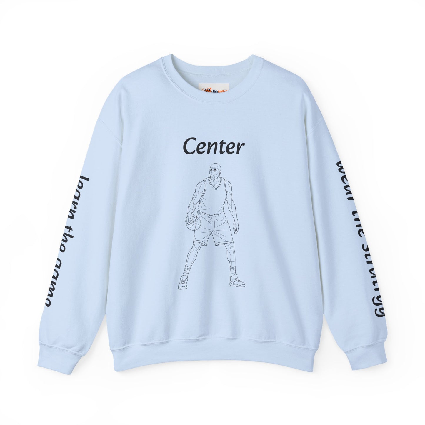 Unisex Heavy Blend™ Crewneck Center.