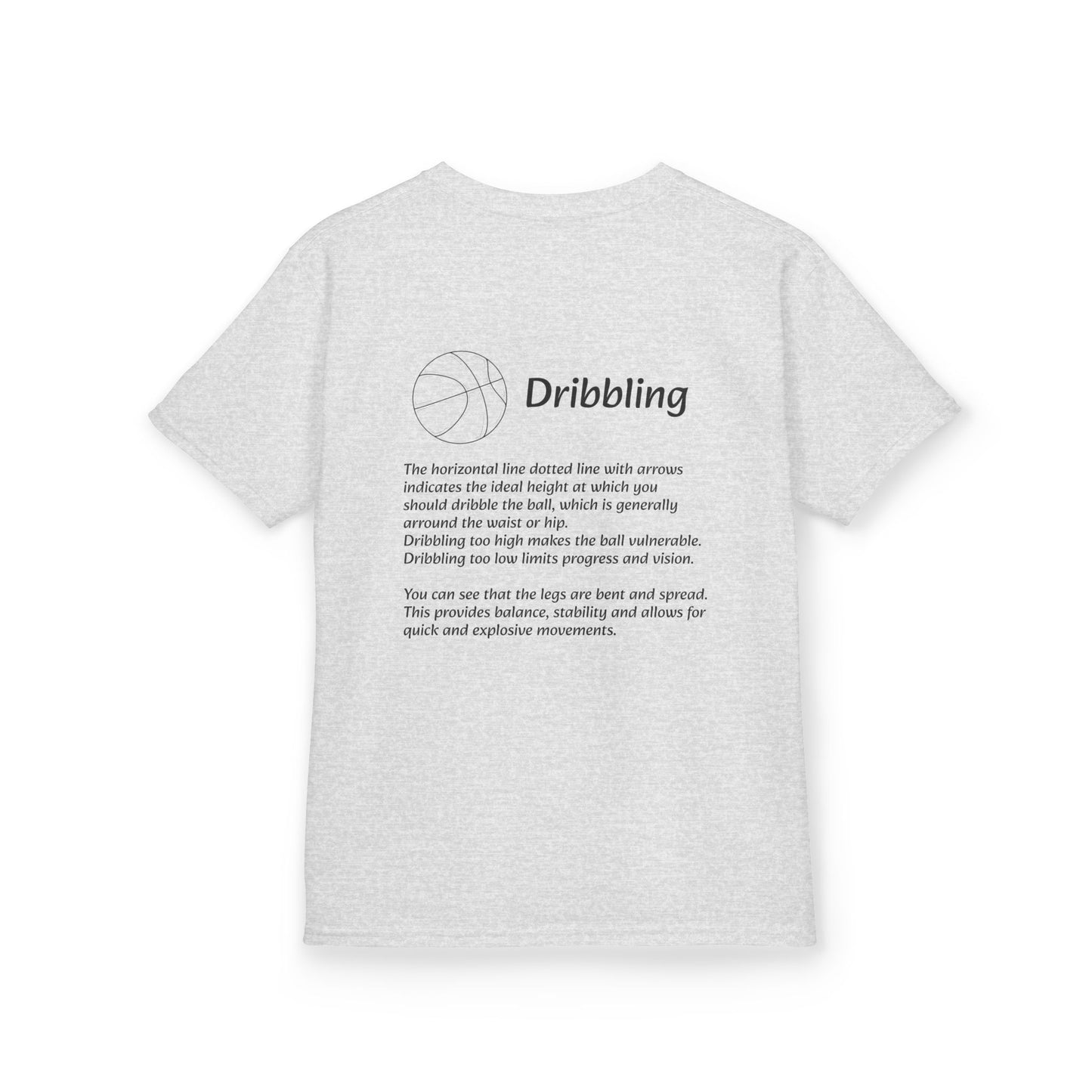 Kids Dribbling Tee for Young Athletes.