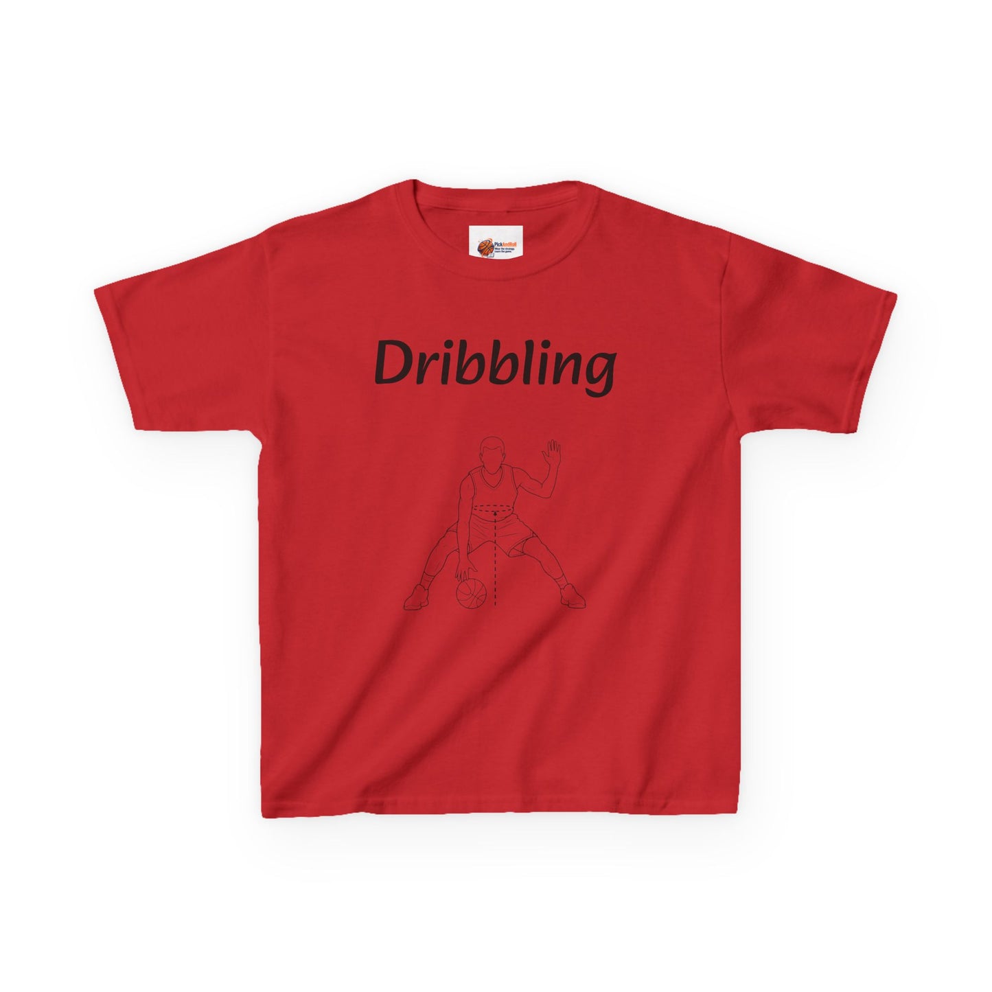 Kids Dribbling Tee for Young Athletes.