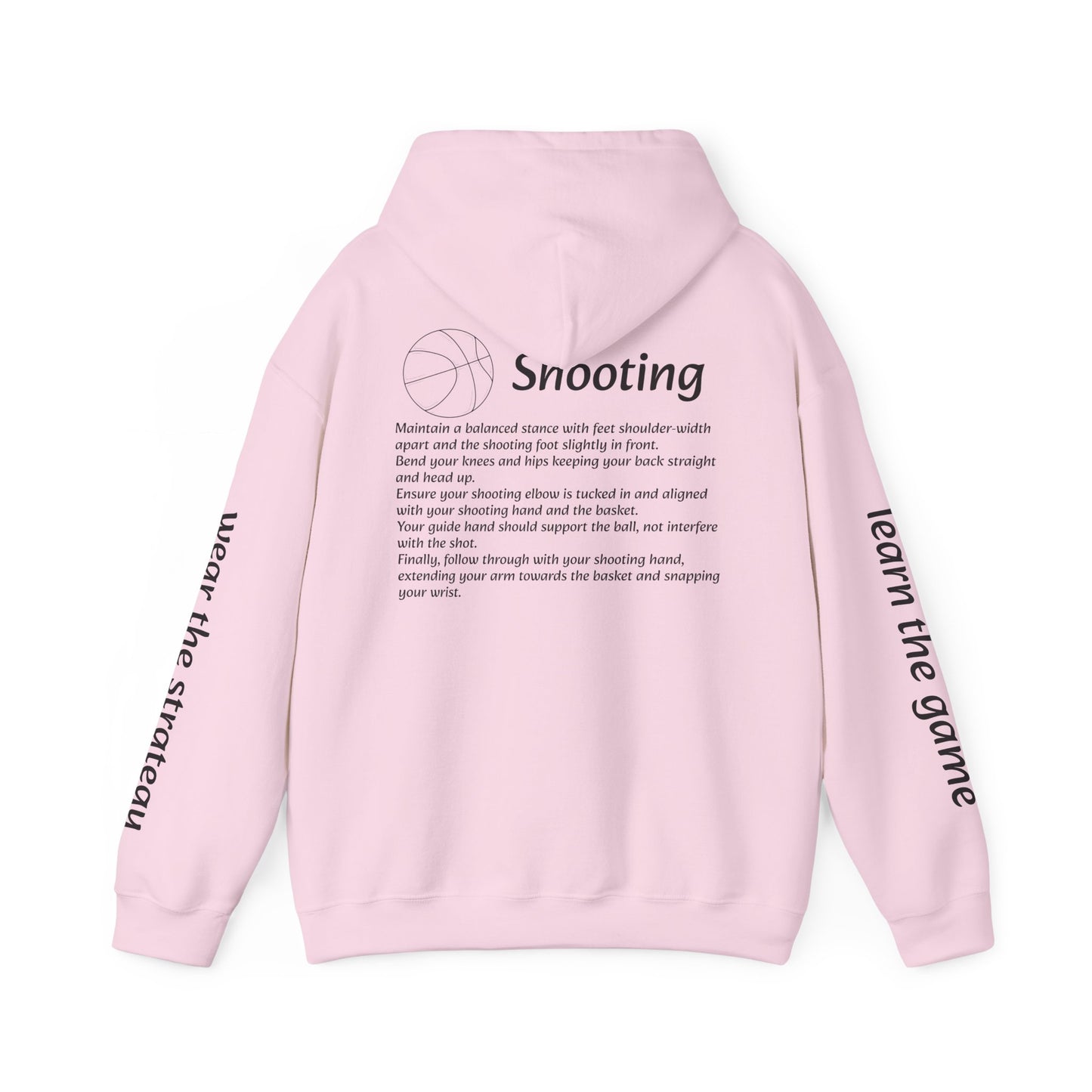 Unisex Heavy Blend Sweatshirt with Shooting Design.