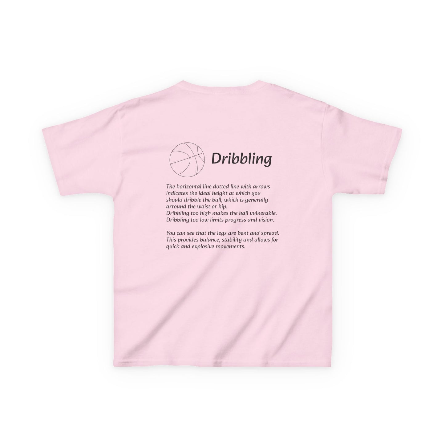 Kids Dribbling Tee for Young Athletes.