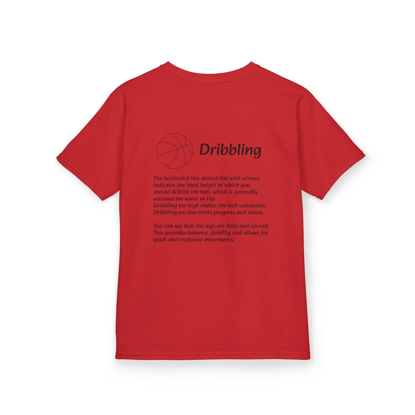Kids Dribbling Tee for Young Athletes.