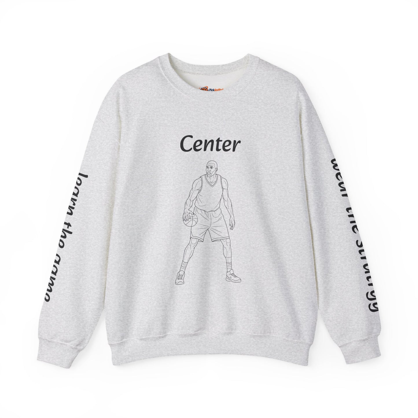 Unisex Heavy Blend™ Crewneck Center.