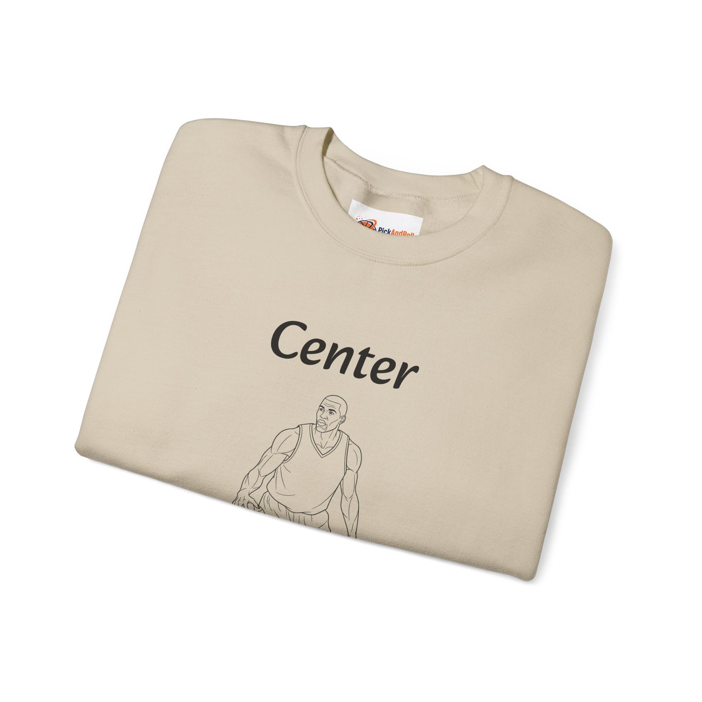 Unisex Heavy Blend™ Crewneck Center.