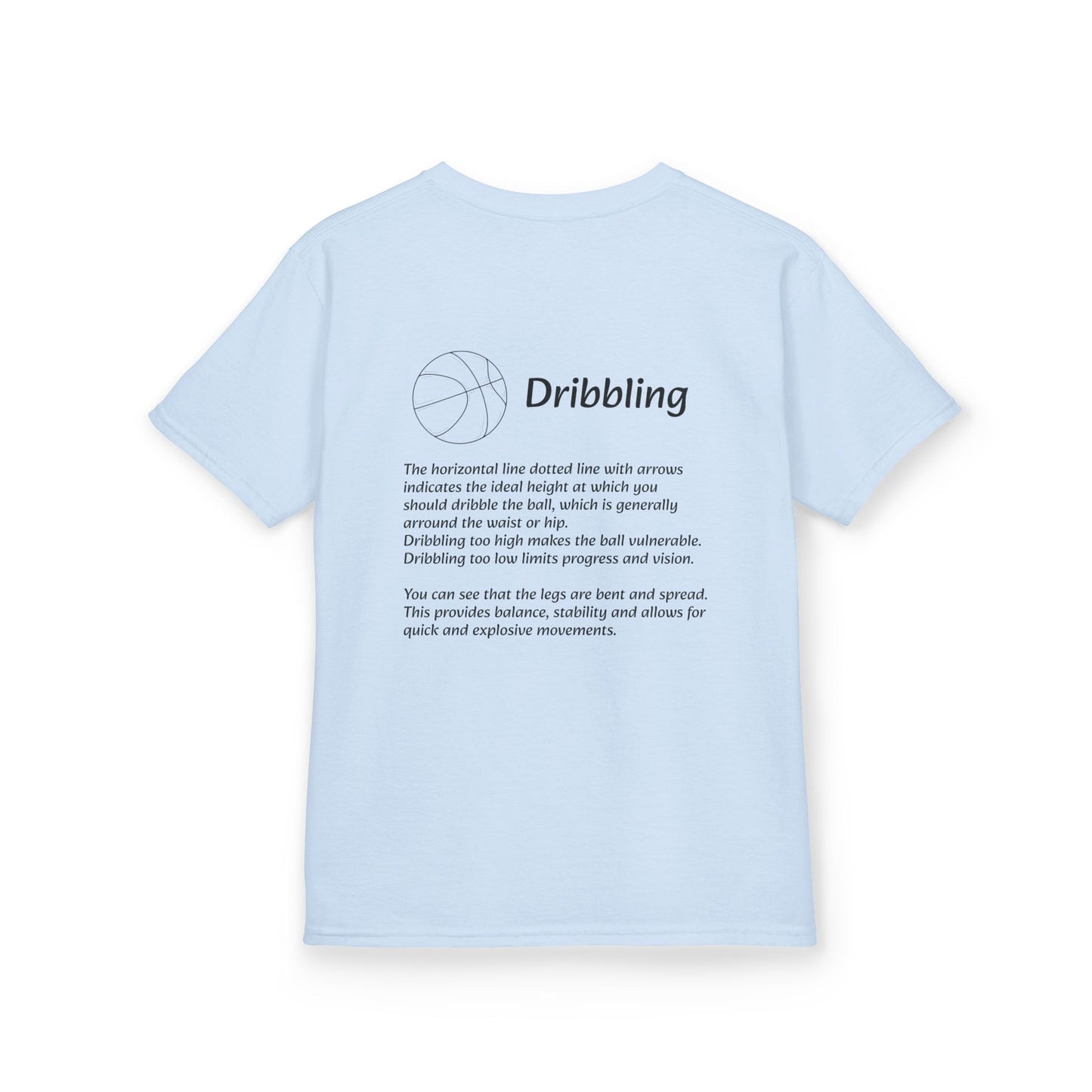 Kids Dribbling Tee for Young Athletes.