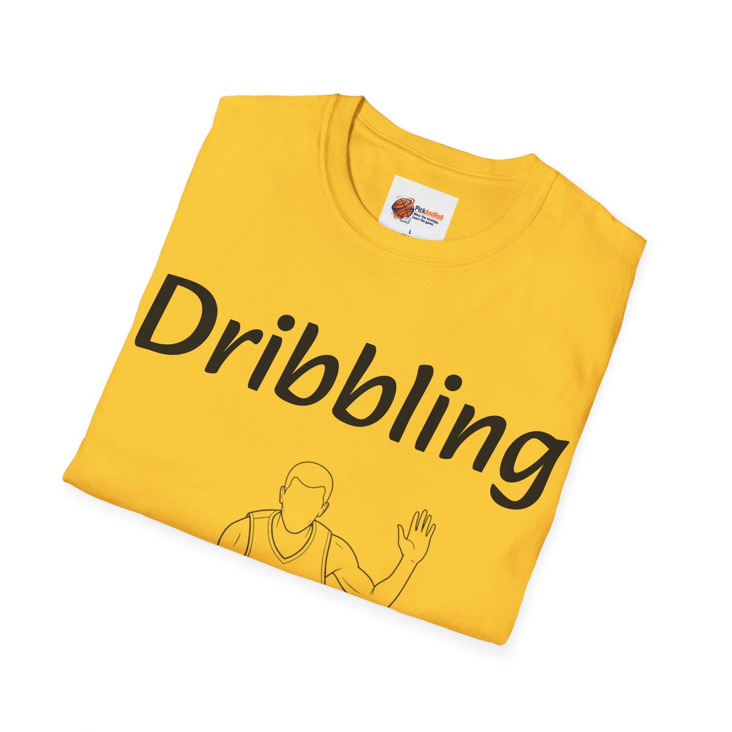 Unisex Graphic Tee with Dribbling Design