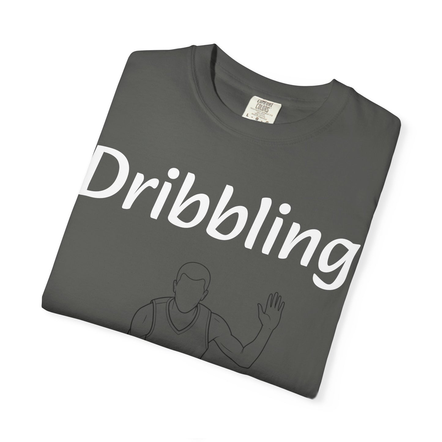 Basketball Dribbling T-Shirt, Unisex Athletic Tee.