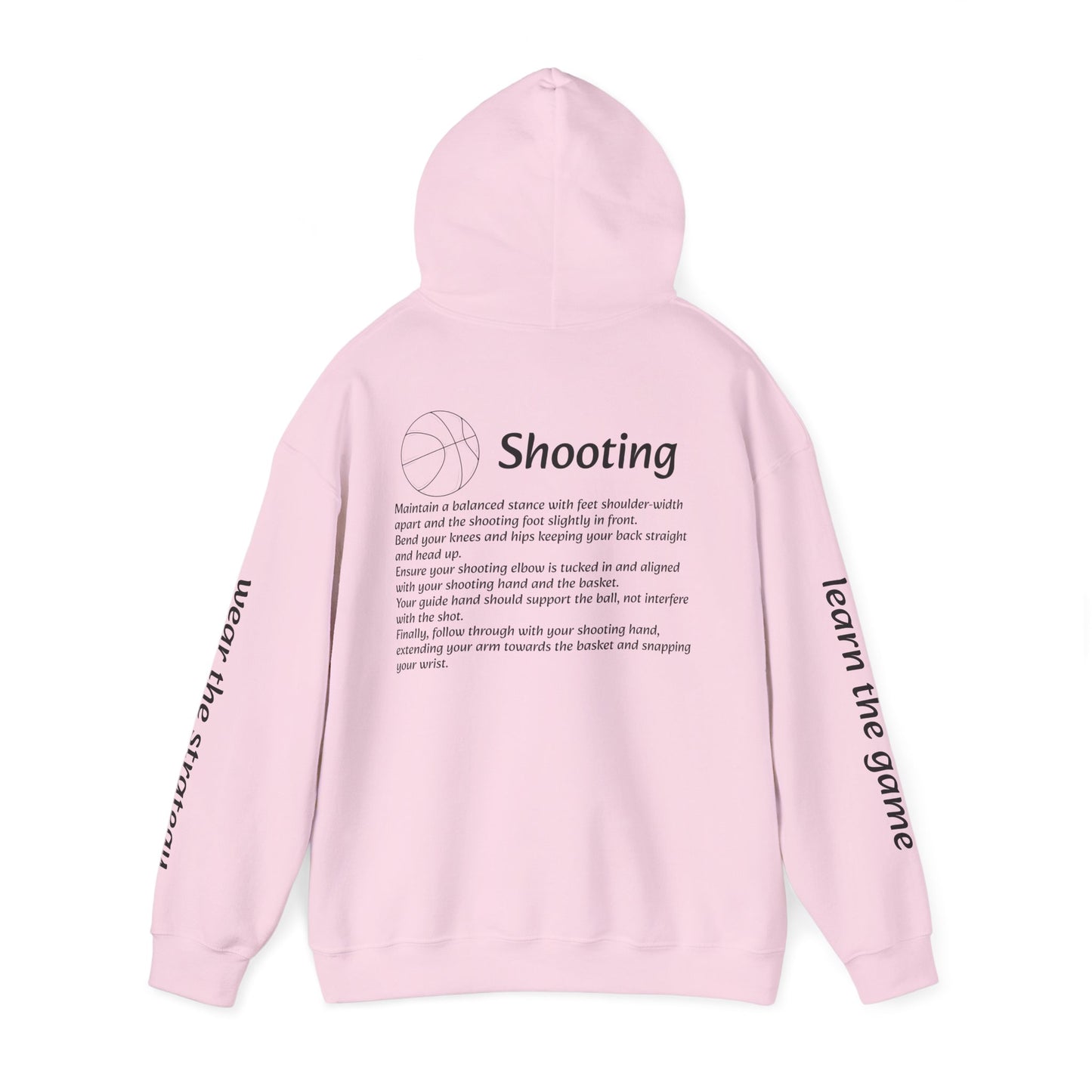 Unisex Heavy Blend Sweatshirt with Shooting Design.