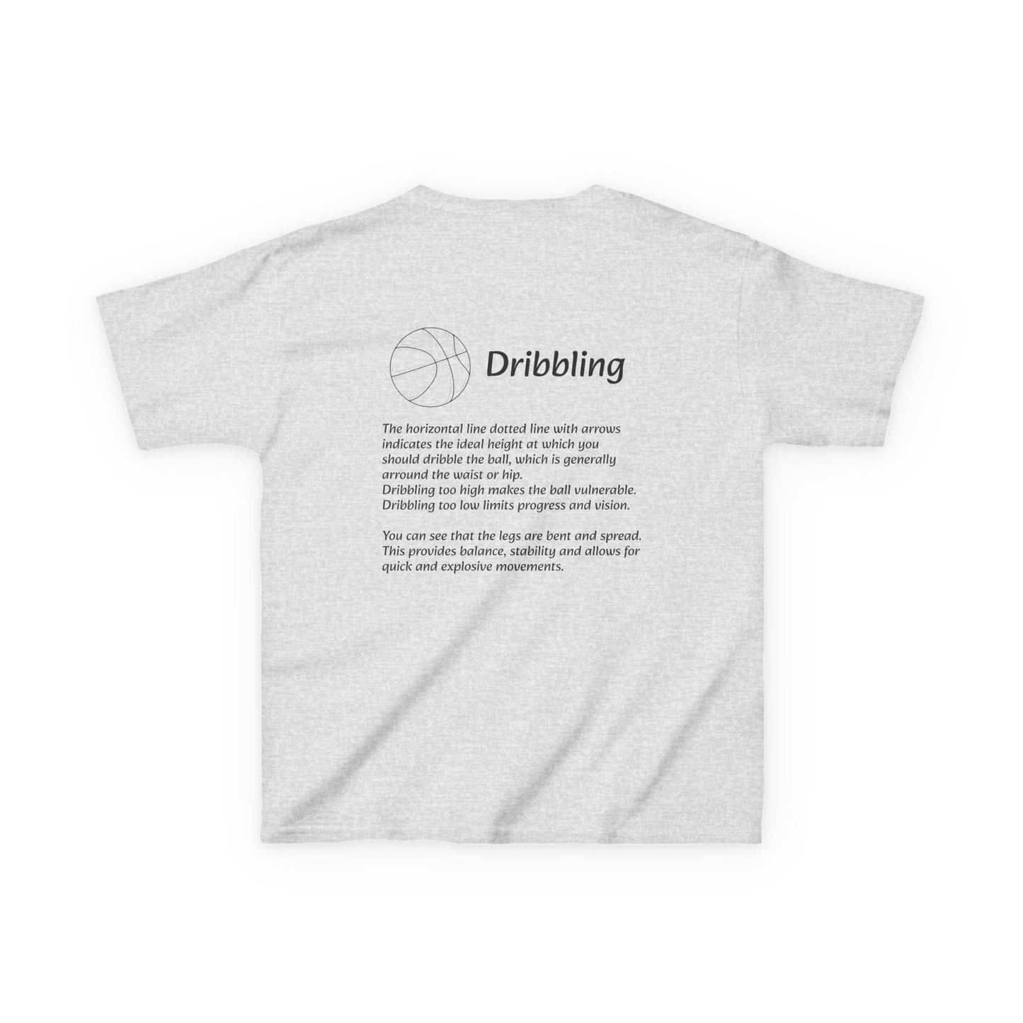 Kids Dribbling Tee for Young Athletes.