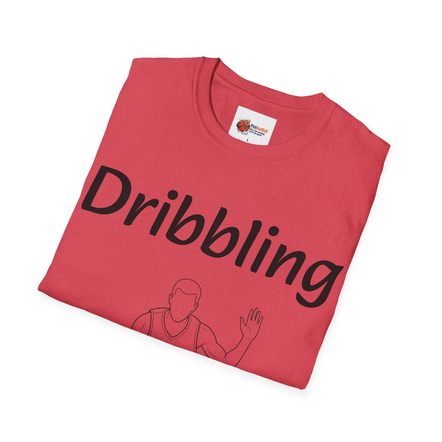 Unisex Graphic Tee with Dribbling Design