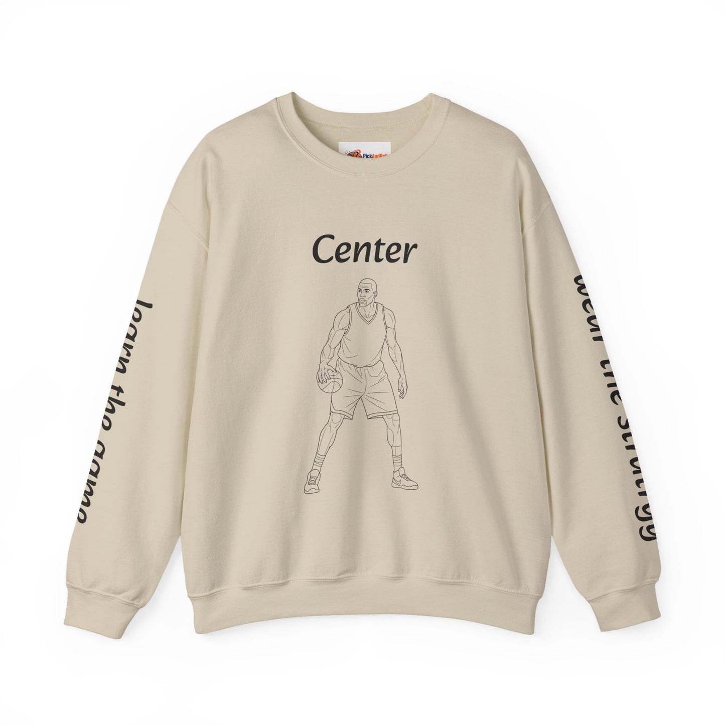 Unisex Heavy Blend™ Crewneck Center.