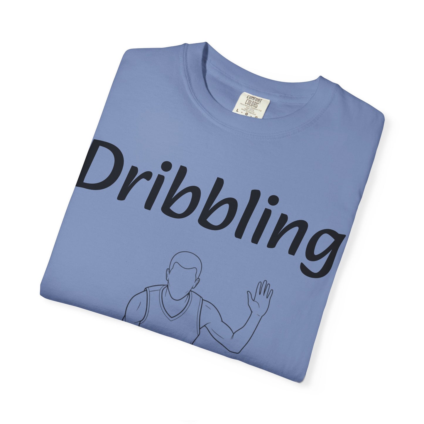 Basketball Dribbling T-Shirt, Unisex Athletic Tee.