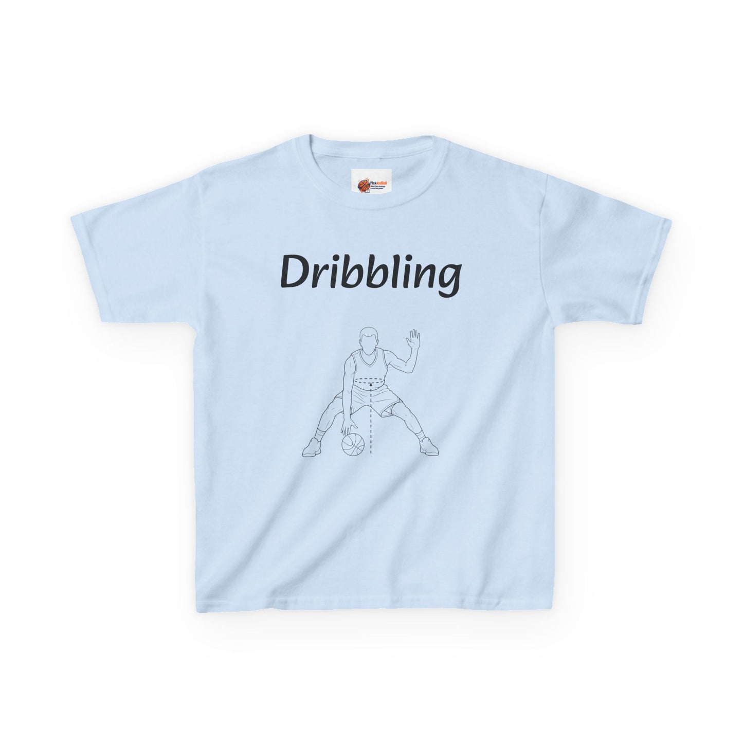 Kids Dribbling Tee for Young Athletes.