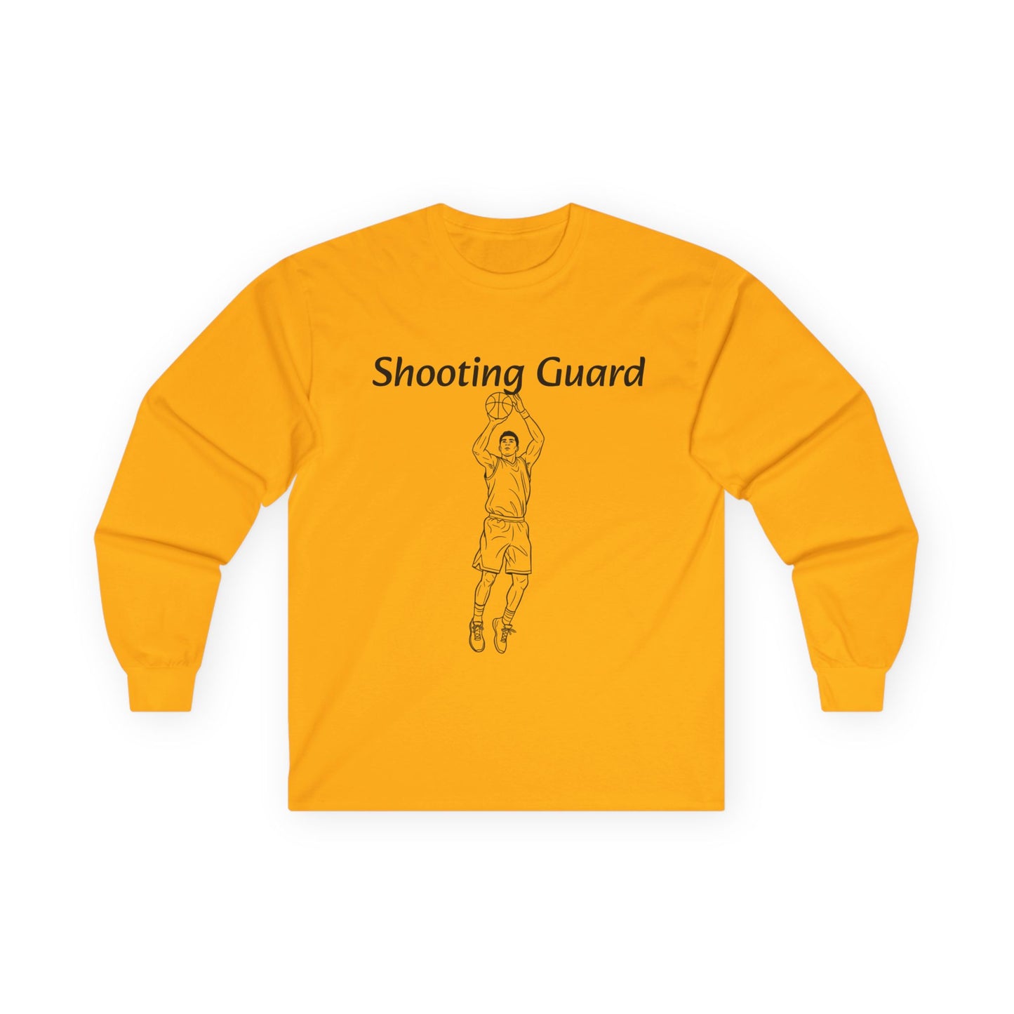 Shooting Guard Unisex Long Sleeve Shirt.