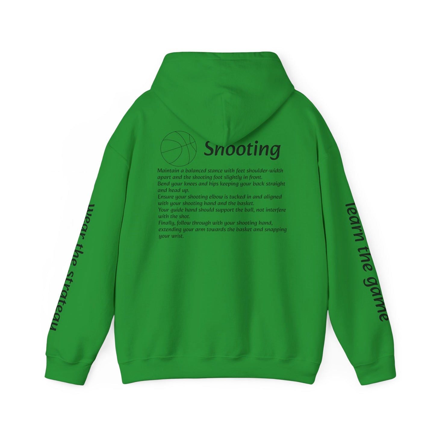 Unisex Heavy Blend Sweatshirt with Shooting Design.