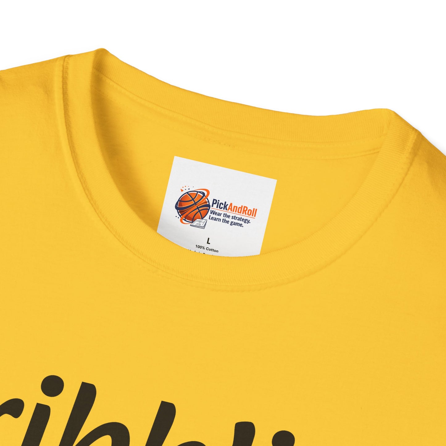 Unisex Graphic Tee with Dribbling Design