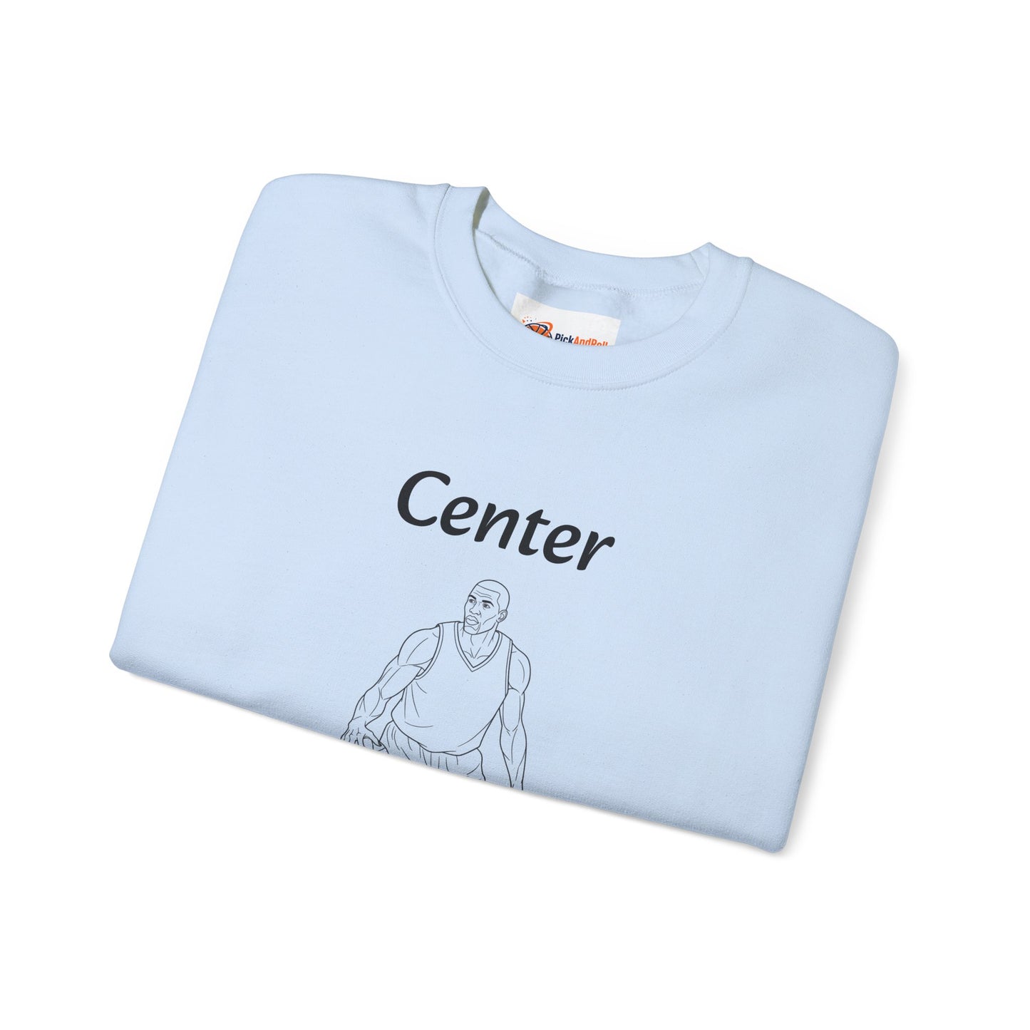 Unisex Heavy Blend™ Crewneck Center.