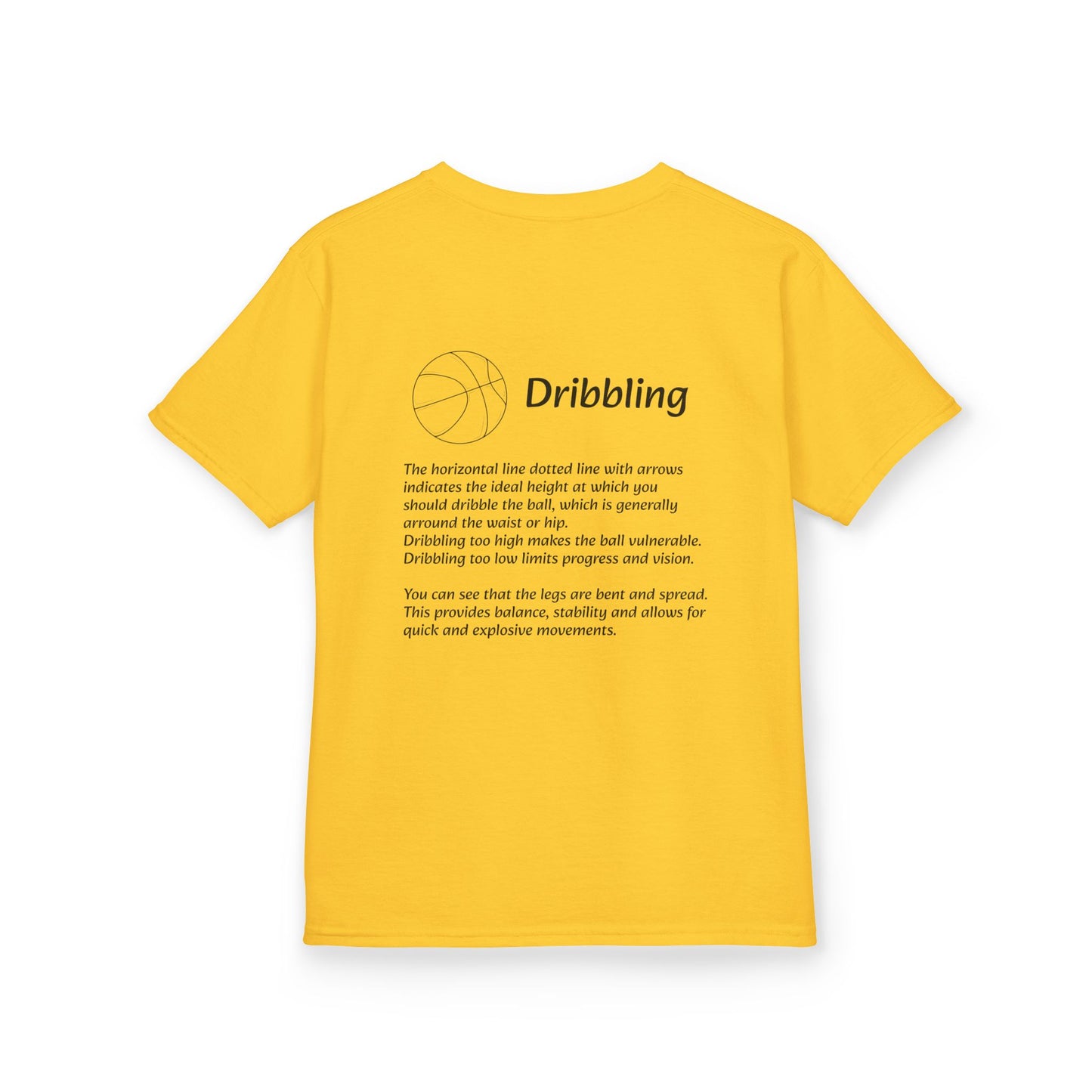 Kids Dribbling Tee for Young Athletes.