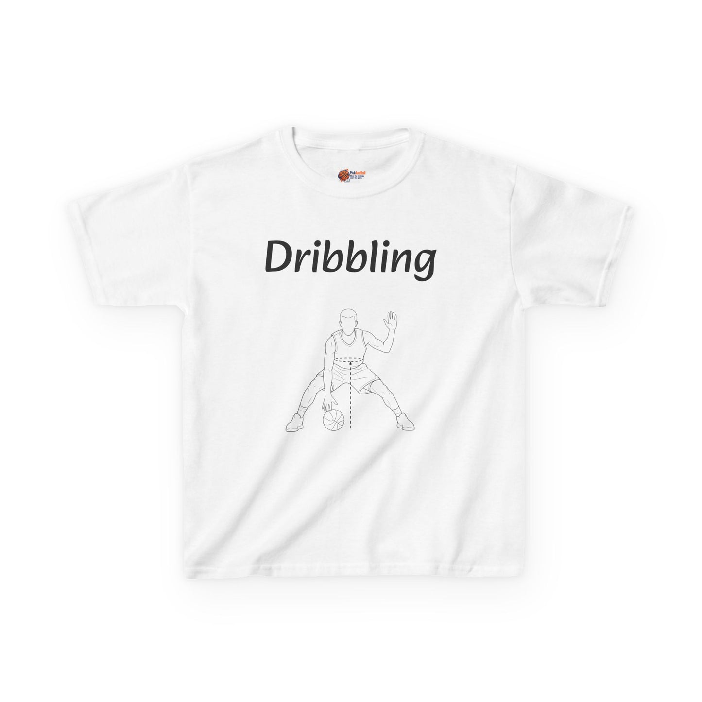 Kids Dribbling Tee for Young Athletes.