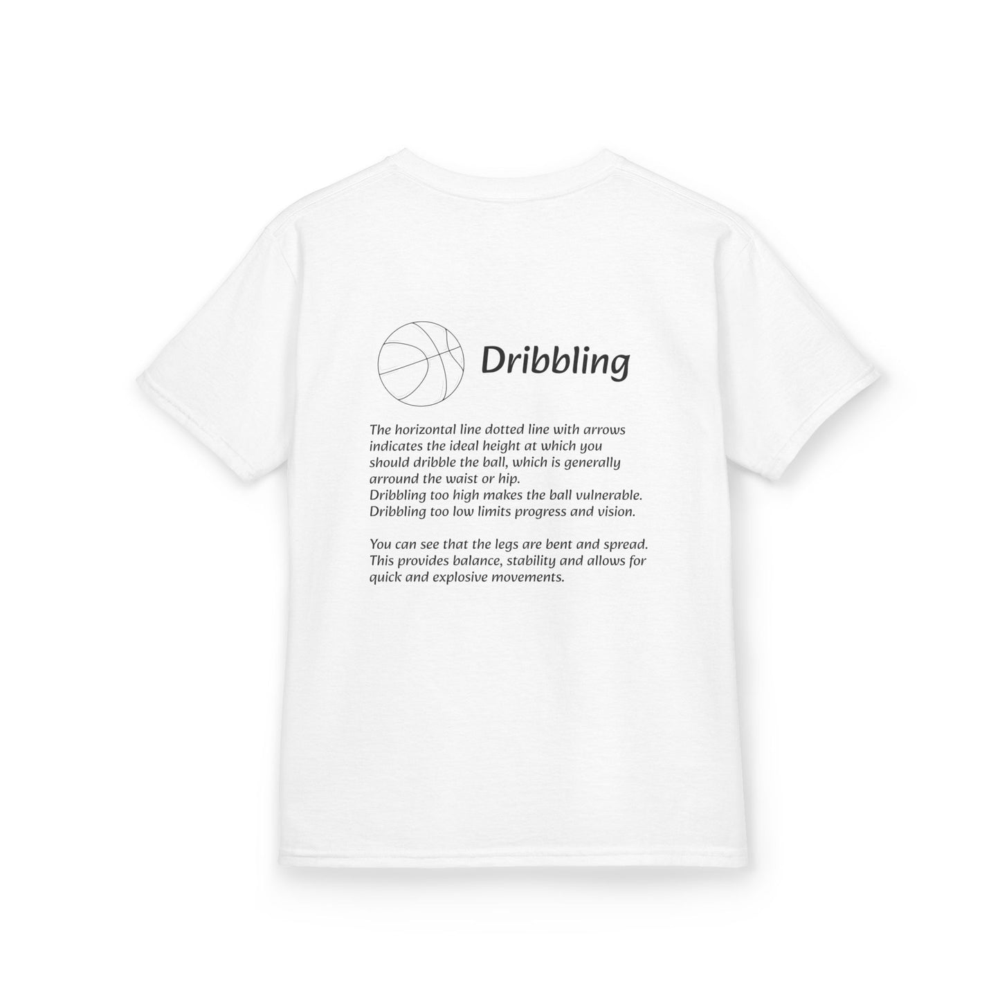 Kids Dribbling Tee for Young Athletes.