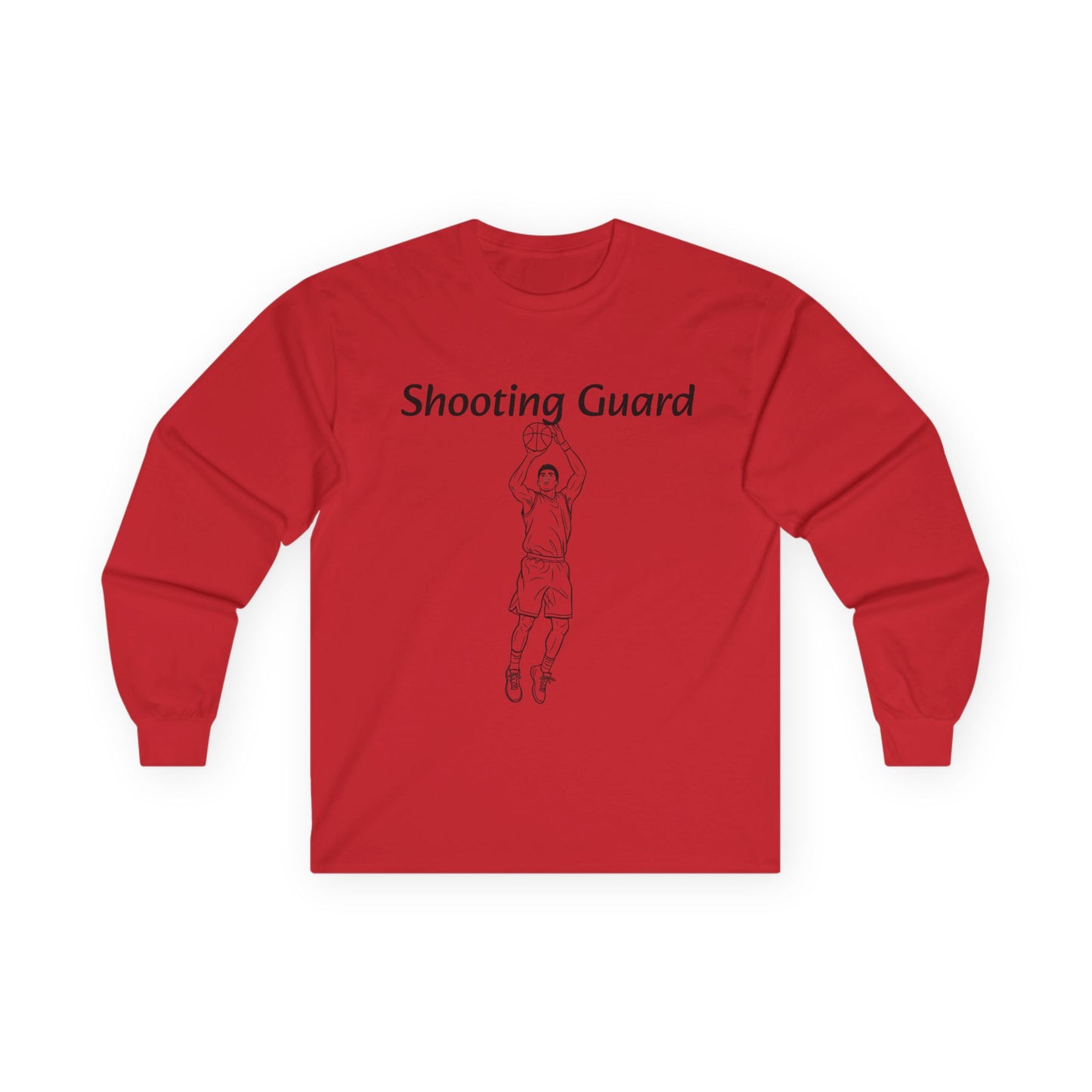 Shooting Guard Unisex Long Sleeve Shirt.