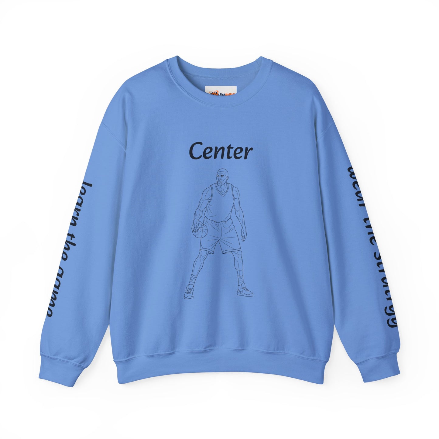 Unisex Heavy Blend™ Crewneck Center.