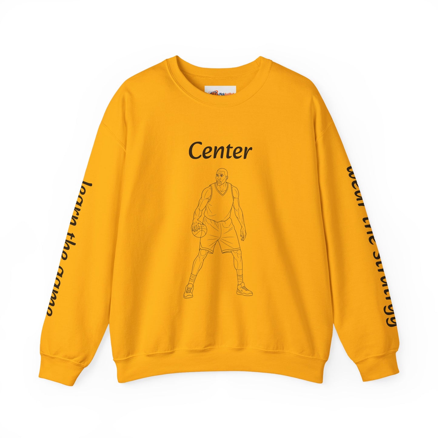 Unisex Heavy Blend™ Crewneck Center.