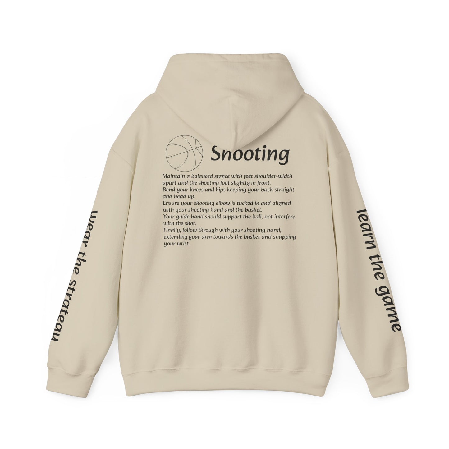 Unisex Heavy Blend Sweatshirt with Shooting Design.