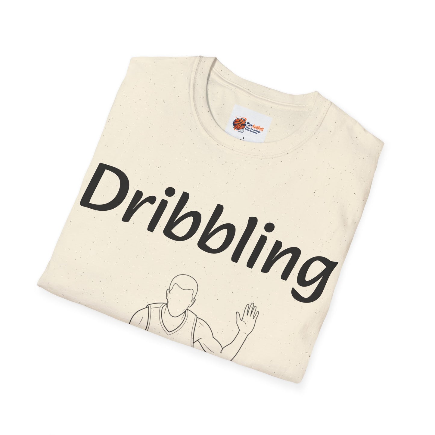 Unisex Graphic Tee with Dribbling Design