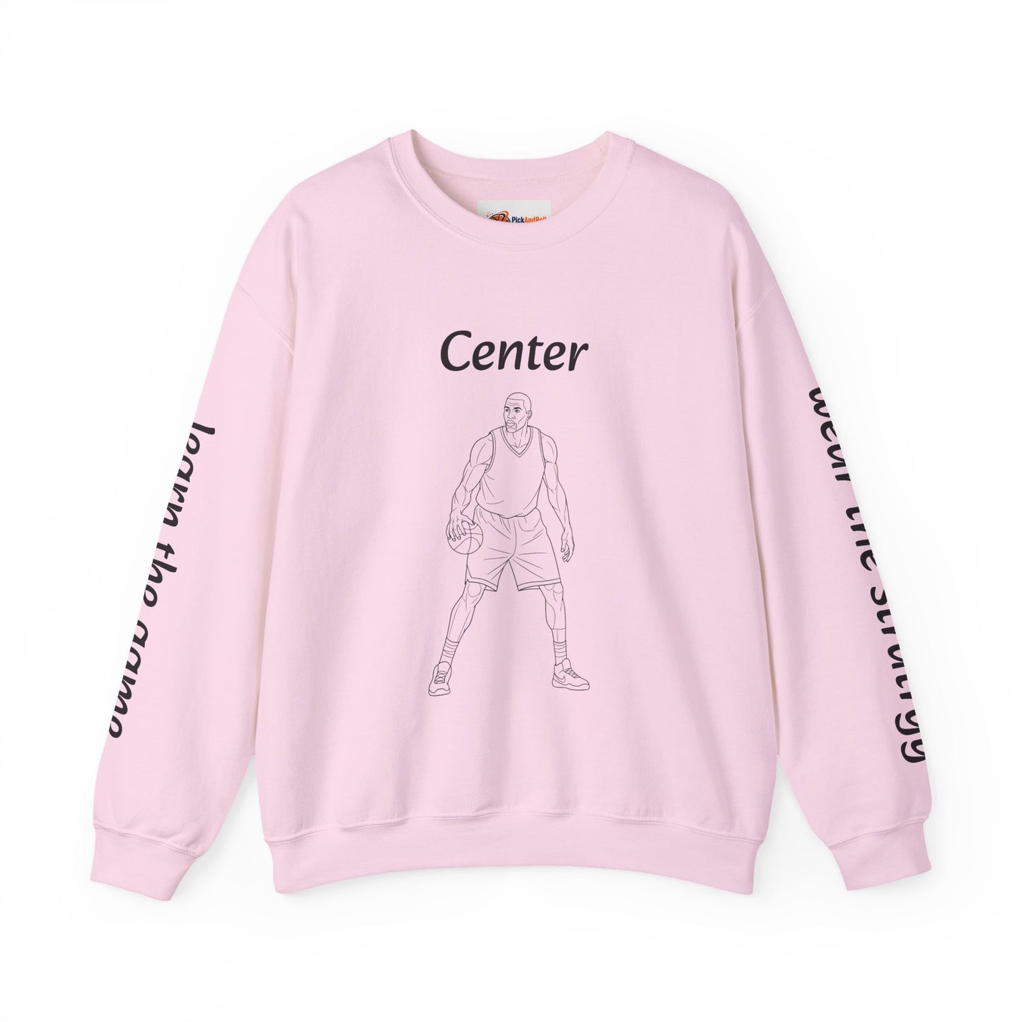 Unisex Heavy Blend™ Crewneck Center.