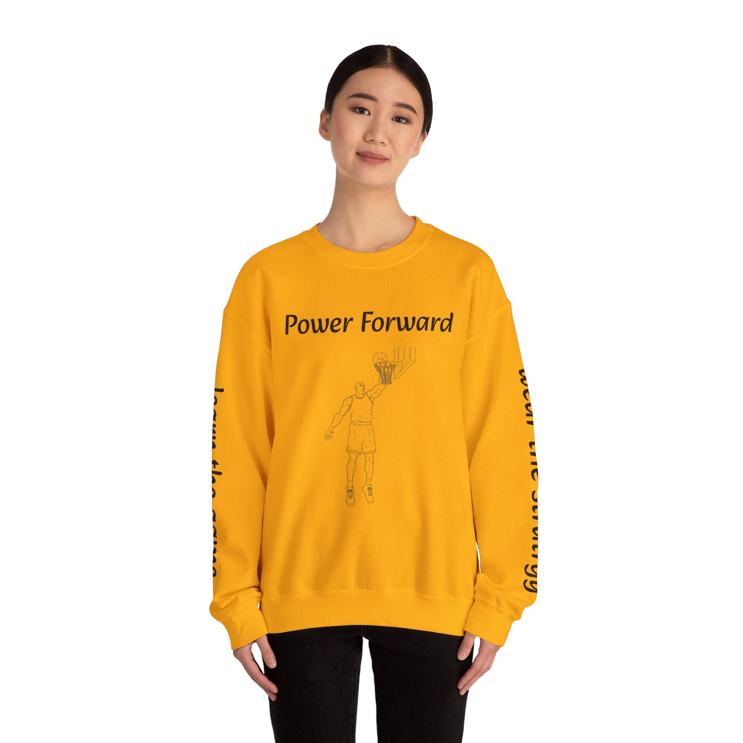 Unisex Heavy Blend™ Crewneck Power Forward.