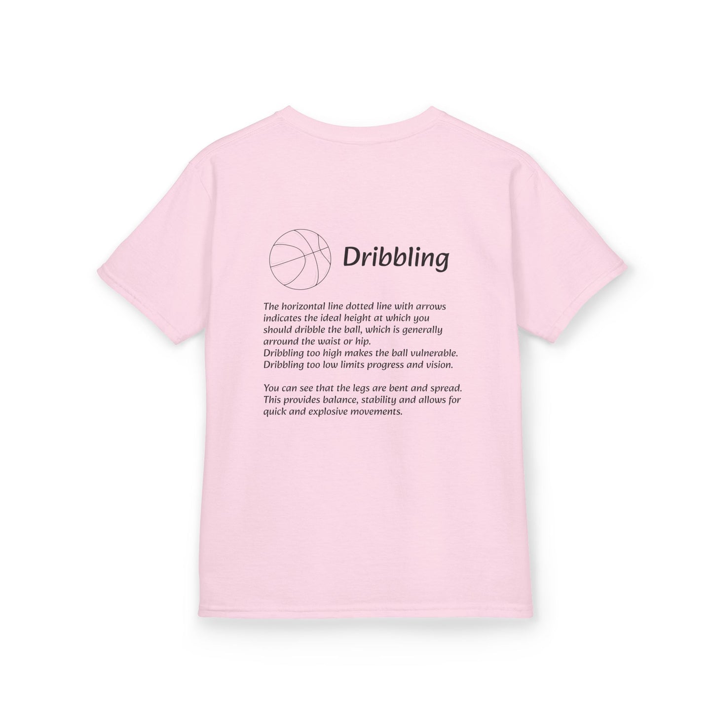 Kids Dribbling Tee for Young Athletes.