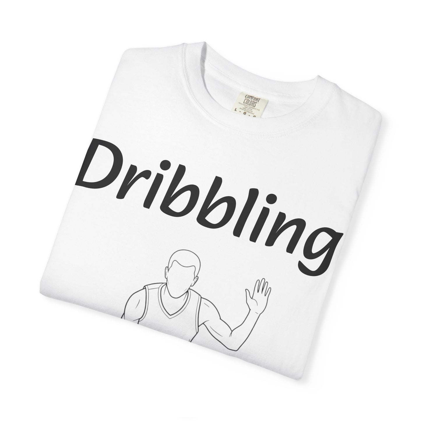 Basketball Dribbling T-Shirt, Unisex Athletic Tee.