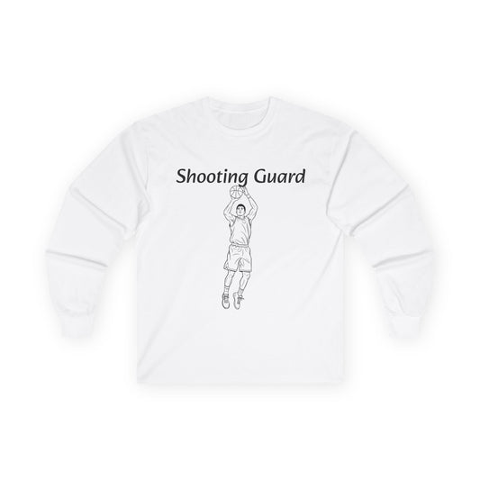 Shooting Guard Unisex Long Sleeve Shirt.