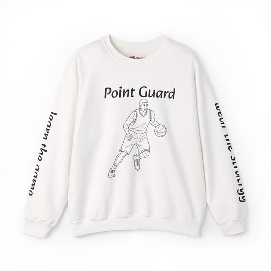 Unisex Heavy Blend™ Crewneck Point Guard.