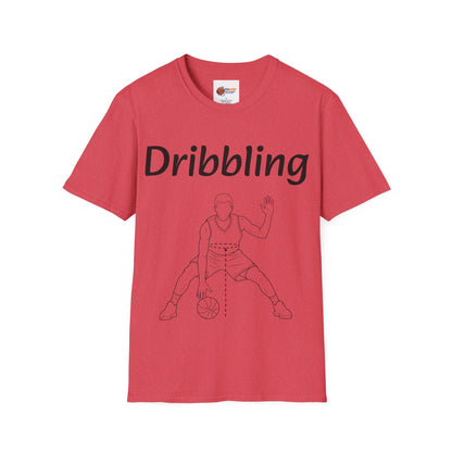 Unisex Graphic Tee with Dribbling Design