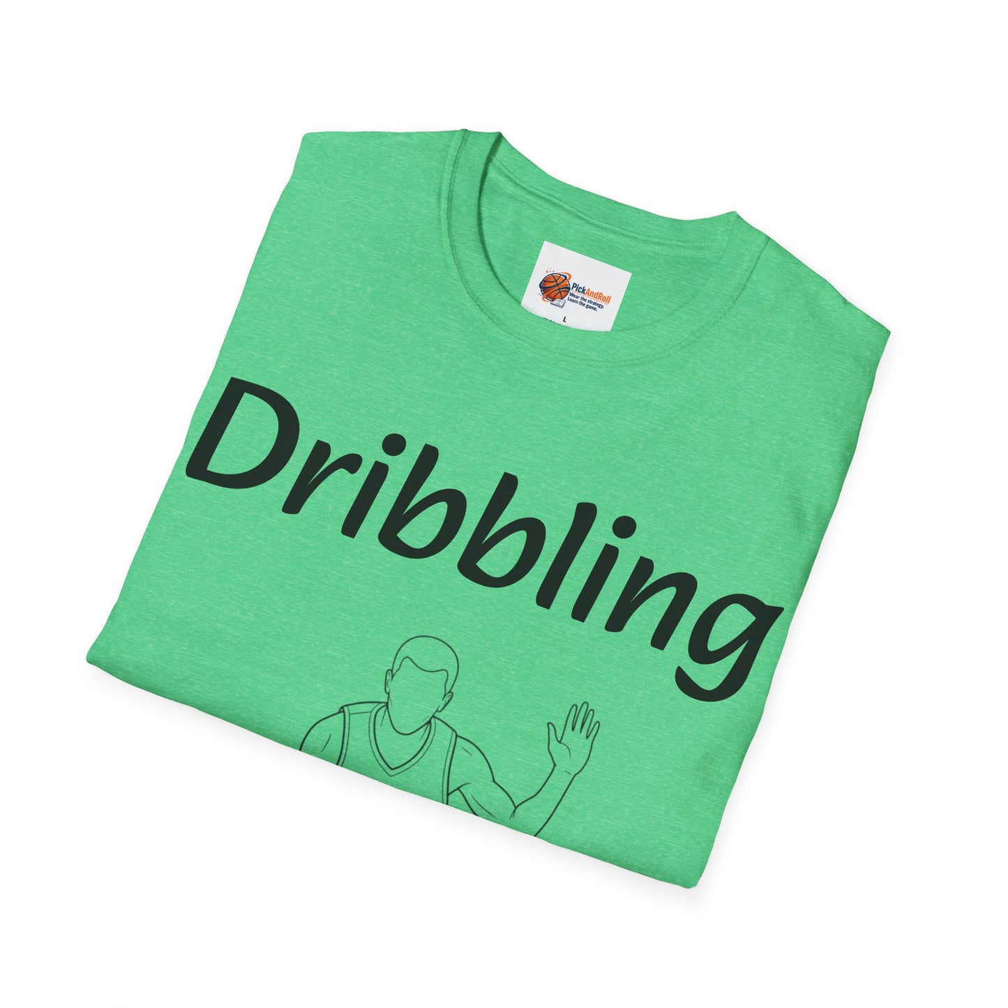 Unisex Graphic Tee with Dribbling Design