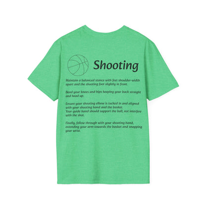 Unisex Graphic Tee with Shooting Design