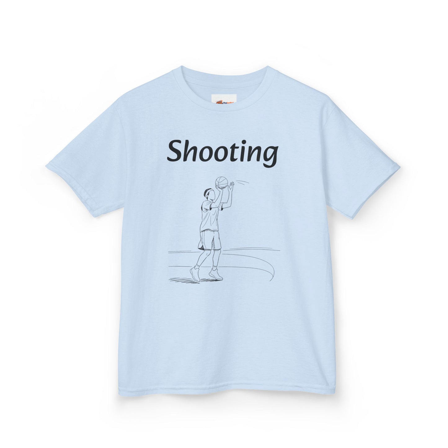 Kids Shooting Tee for Young Athletes.
