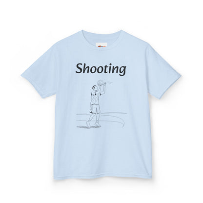 Kids Shooting Tee for Young Athletes.