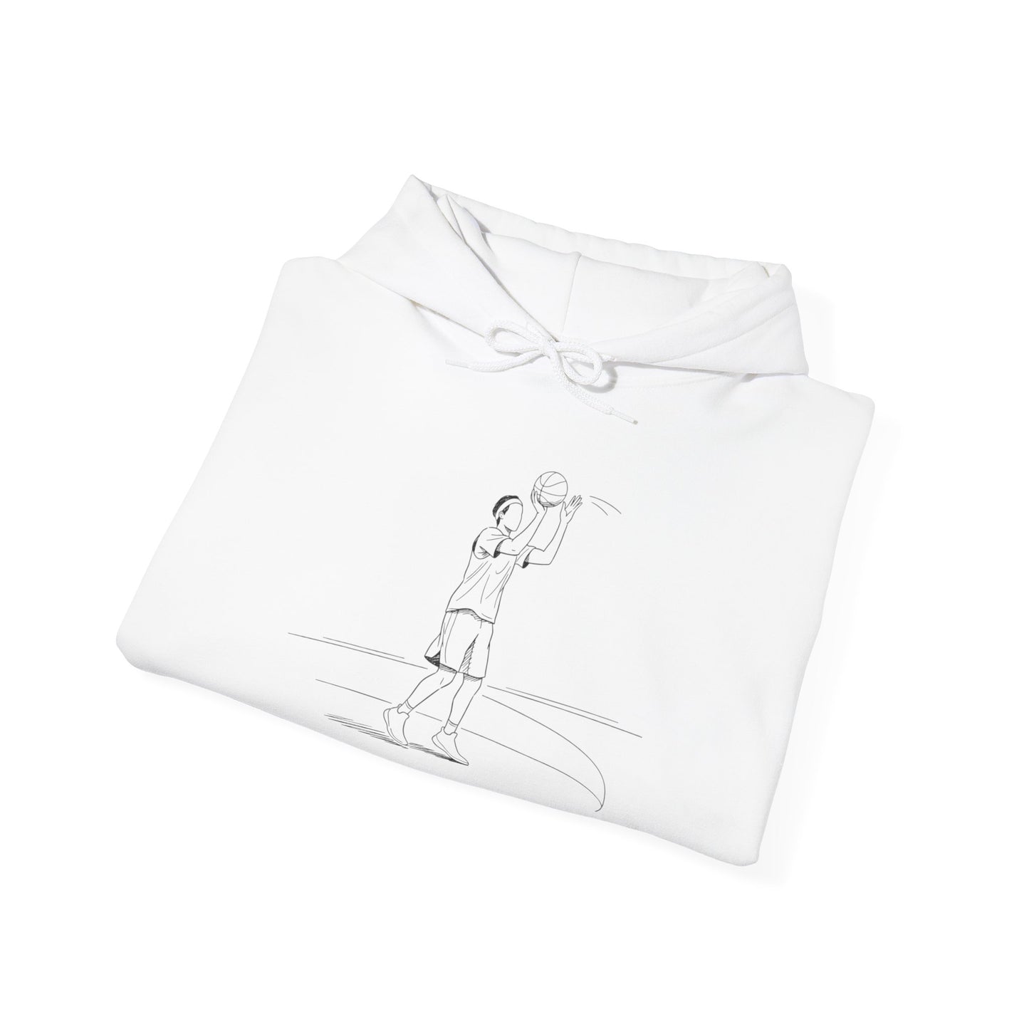 Unisex Heavy Blend Sweatshirt with Shooting Design.