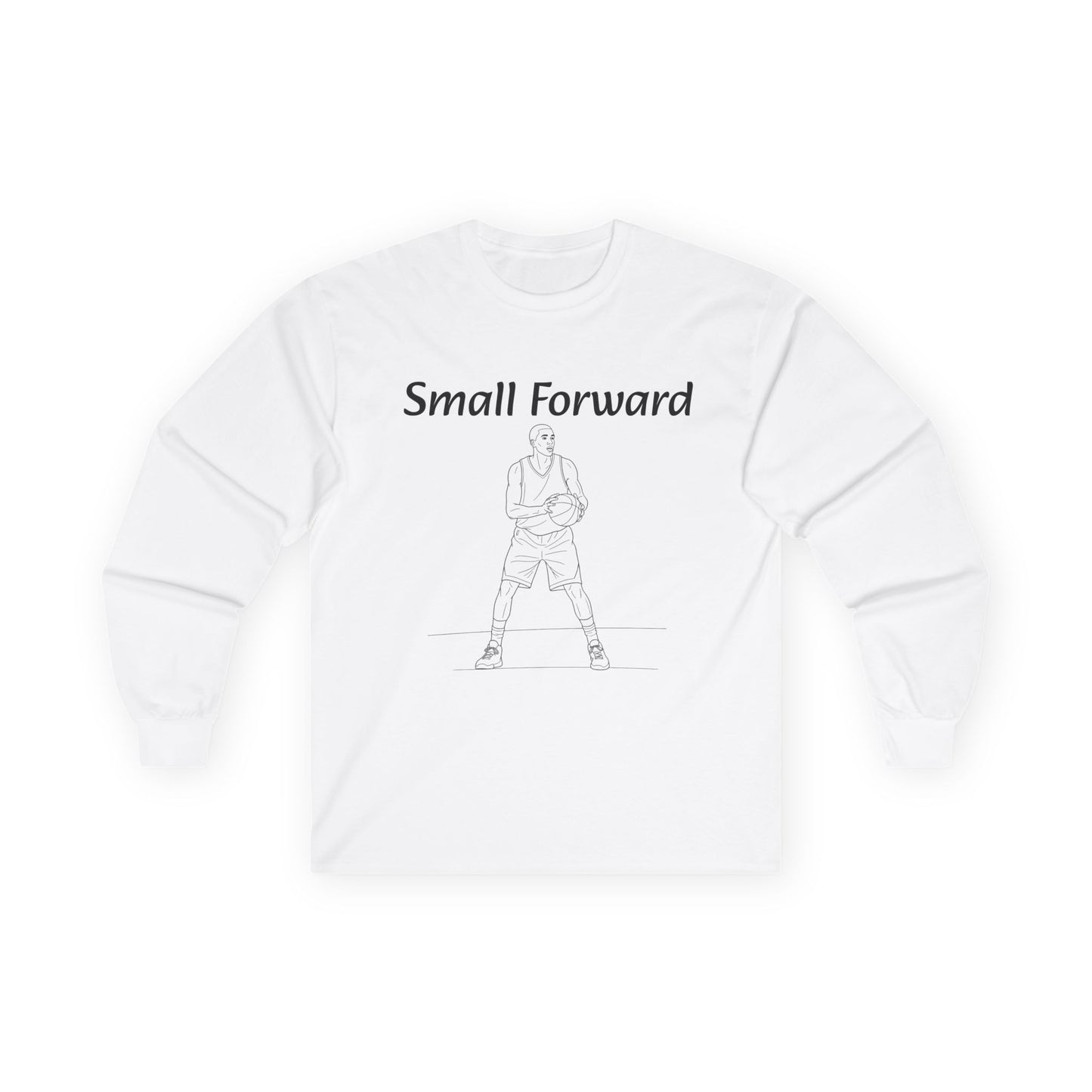 Small Forward Unisex Long Sleeve Shirt.