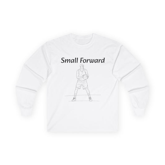 Small Forward Unisex Long Sleeve Shirt.