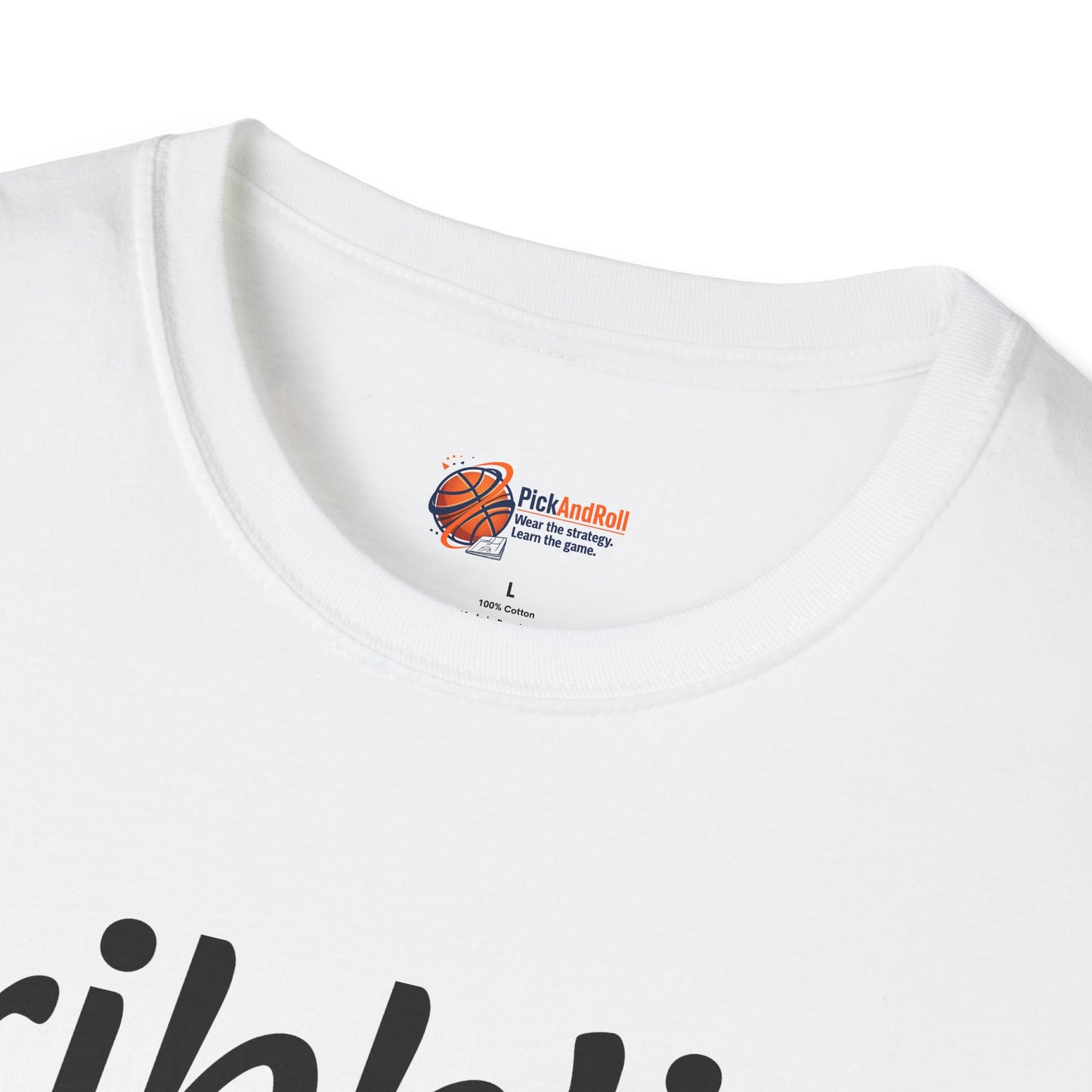 Unisex Graphic Tee with Dribbling Design
