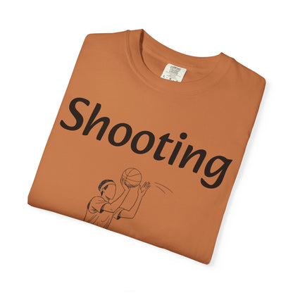 Unisex Athletic Tee with Shooting Design