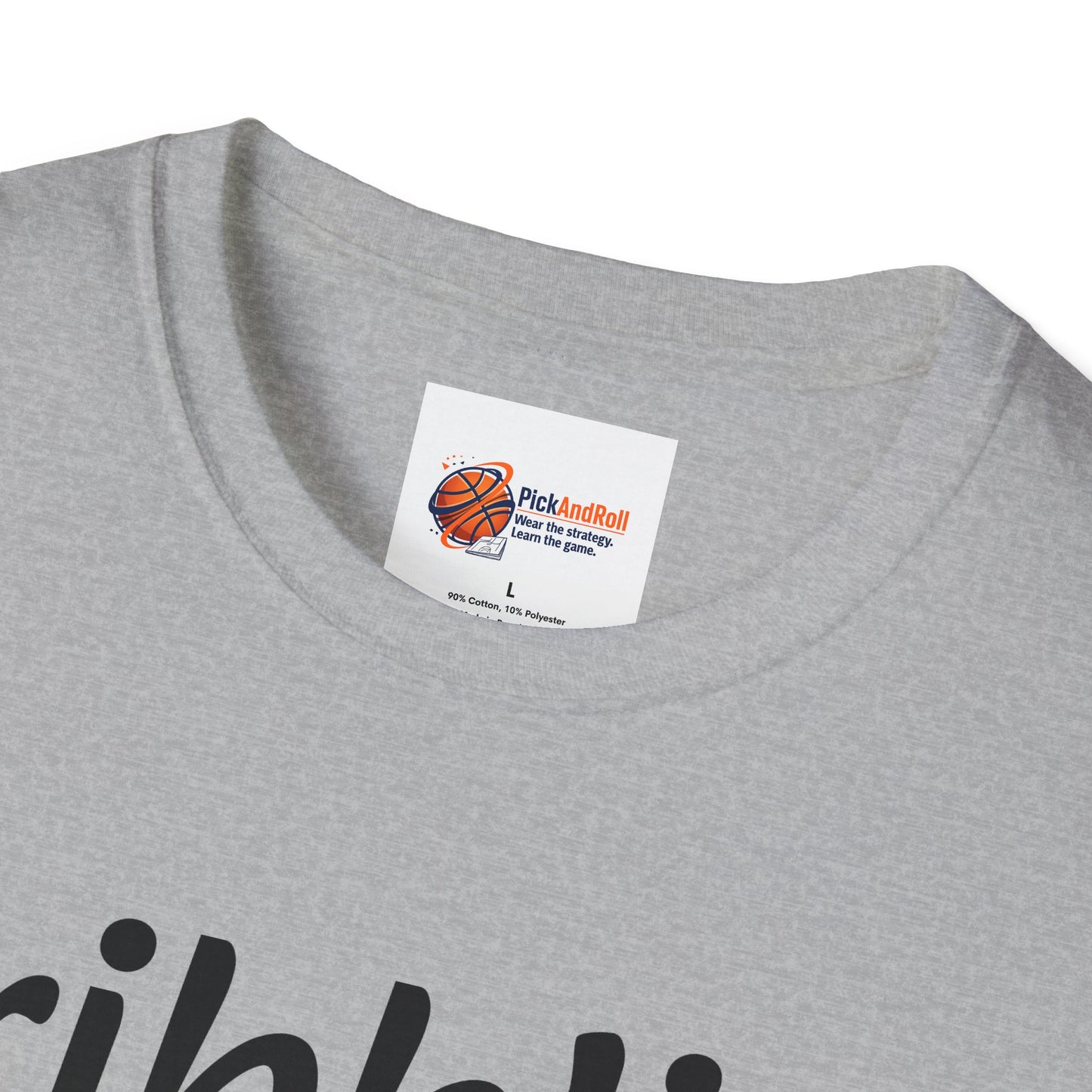 Unisex Graphic Tee with Dribbling Design