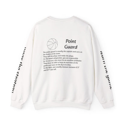 Unisex Heavy Blend™ Crewneck Point Guard.